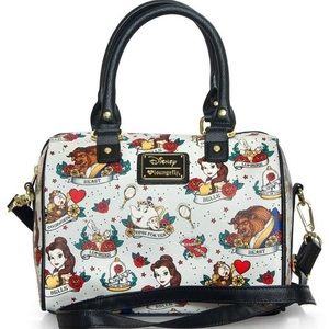 Loungefly Beauty and the Beast Tattoo Bag